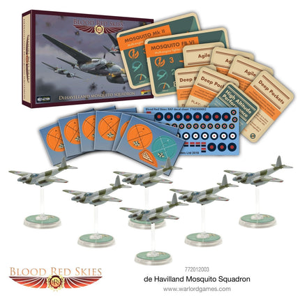 De Havilland Mosquito Squadron - Flugzeuge - Warlord Games - 772012003