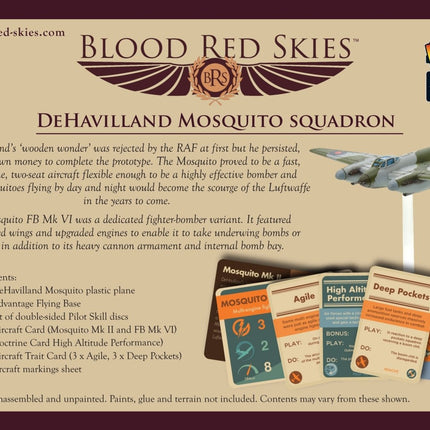 De Havilland Mosquito Squadron - Flugzeuge - Warlord Games - 772012003