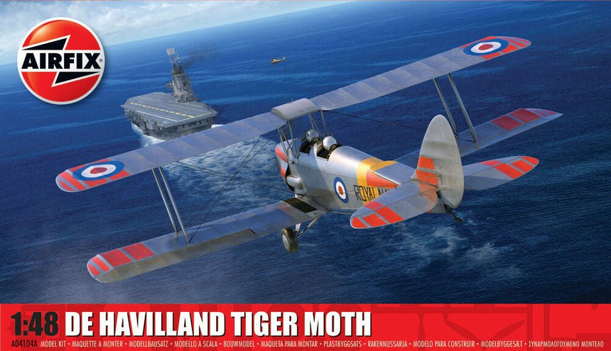 De Havilland Tiger Moth - Flugzeuge - Airfix - A04104A