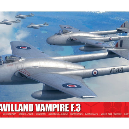 De Havilland Vampire F.3 - Airfix - A06107A