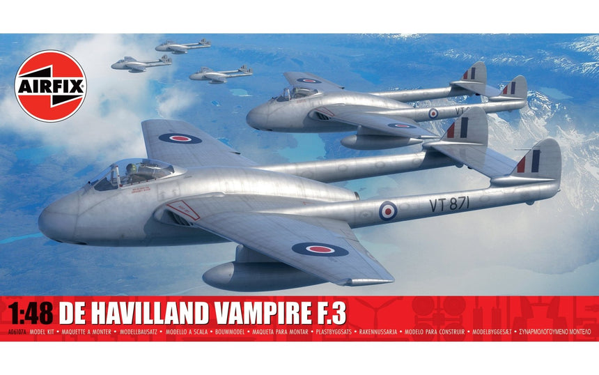 De Havilland Vampire F.3 - Airfix - A06107A