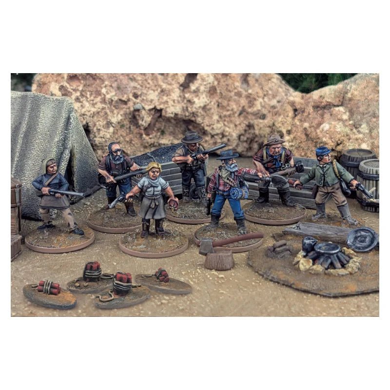 Dead Man's Hand Miners (7) - Infanterie - Great Escape Games - DMH031