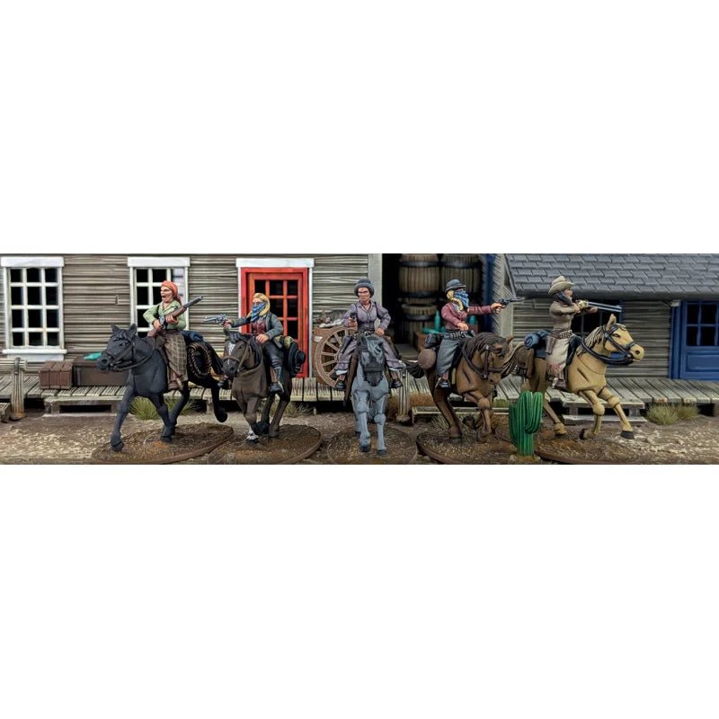 Dead Man's Hand: Mounted Gunfighters II - The Ladies - Kavallerie - Great Escape Games - DMHP005
