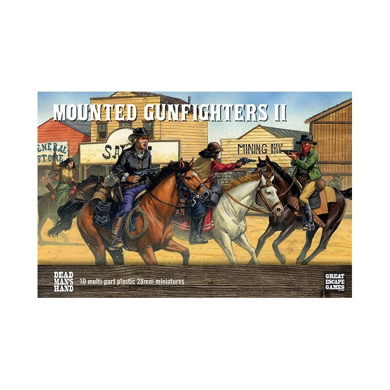 Dead Man's Hand: Mounted Gunfighters II - The Ladies - Kavallerie - Great Escape Games - DMHP005