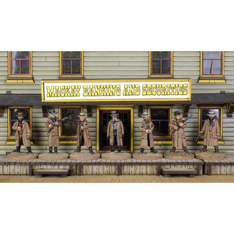 Dead Man's Hand Pinkerton Gang (7) - Infanterie - Great Escape Games - DMH024