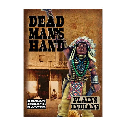 Dead Man's Hand Plains Indians Gang (7) - Infanterie - Great Escape Games - DMH010