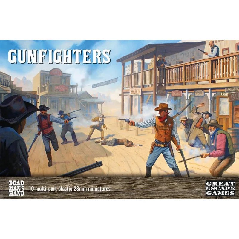 Dead Man's Hand: Plastic Gunfighters - Infanterie - Great Escape Games - DMHP001