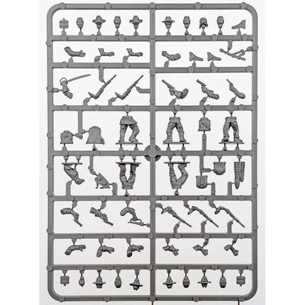 Dead Man's Hand: Plastic US Cavalry/Buffalo Soldiers - Infanterie - Great Escape Games - DMHP006