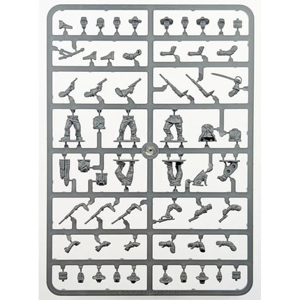 Dead Man's Hand: Plastic US Cavalry/Buffalo Soldiers - Infanterie - Great Escape Games - DMHP006