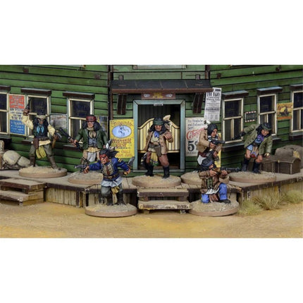 Dead Man's Hand Renegade Indians Gang (7) - Infanterie - Great Escape Games - DMH011a