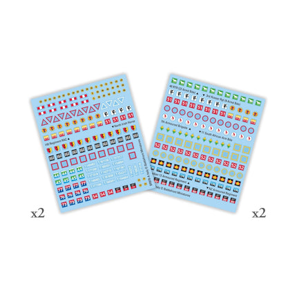 Decal Set (Italy) - Battlefront Miniatures - BR948