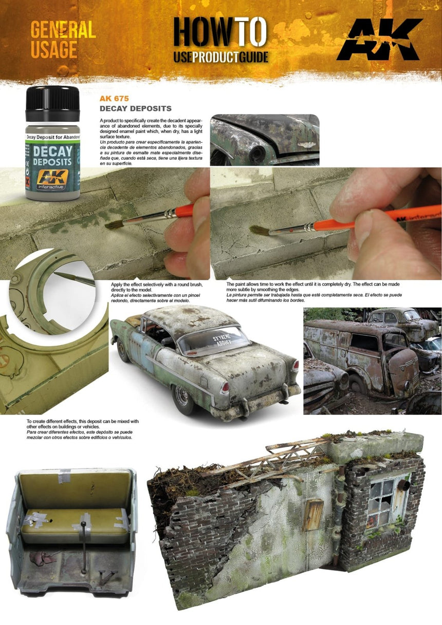 Decay Deposits for Abandoned Vehicles AK675 - AK Interactive
