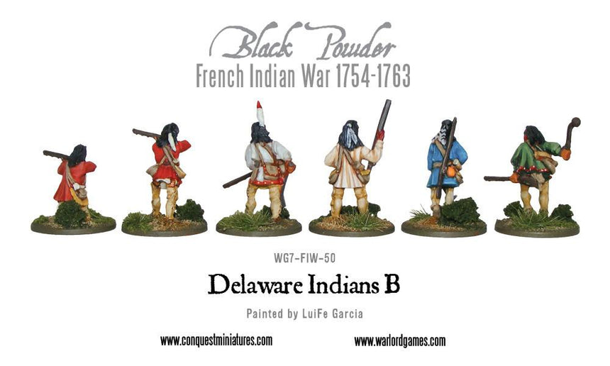 Delaware Indians B - Infanterie - Warlord Games - WG7-FIW-50