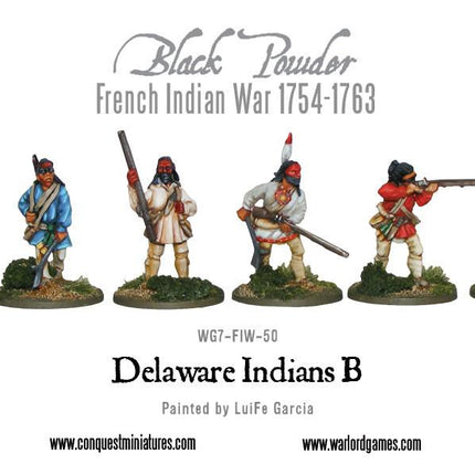 Delaware Indians B - Infanterie - Warlord Games - WG7-FIW-50