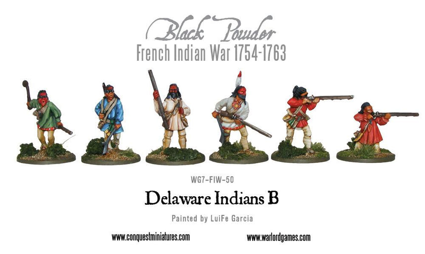 Delaware Indians B - Infanterie - Warlord Games - WG7-FIW-50