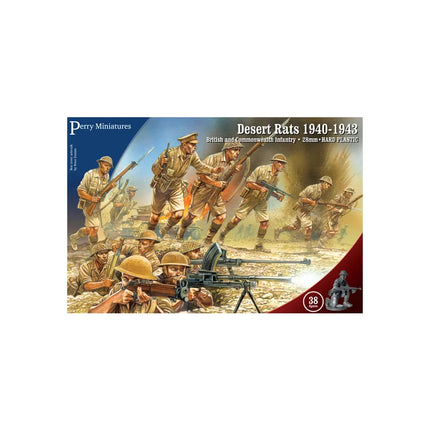Desert Rats British Infantry 1940-43
