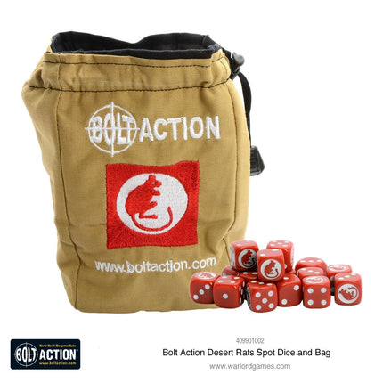 Desert Rats D6 and dice bag