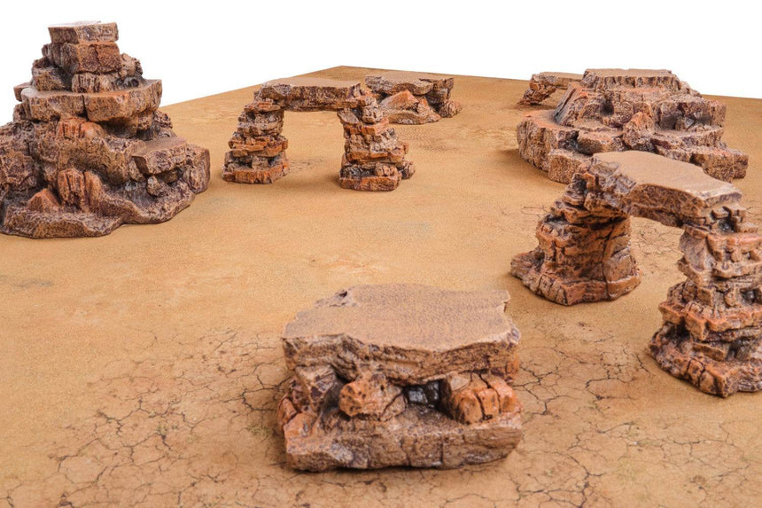 Desert Rocks - Gelände - Gamemat - DRO