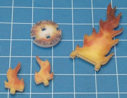 Destroyed Markers (x8)