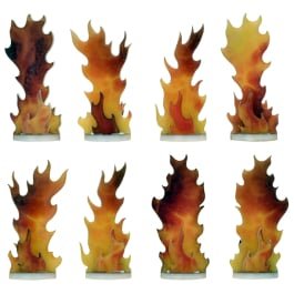 Destroyed Markers (x8)