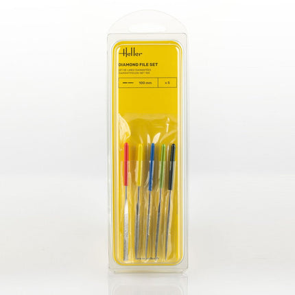 Diamond file set 100 mm (5 pieces)