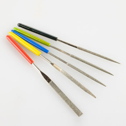 Diamond file set 100 mm (5 pieces)