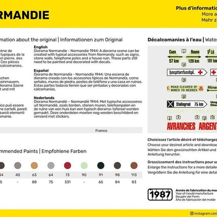 Diorama Normandie