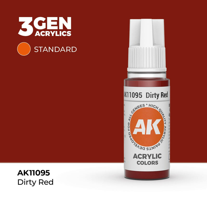 Dirty Red - 3rd Generation Acrylic (17 ml)