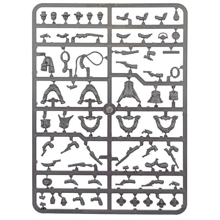 DMH Plastic Mounted Gunfighters - Kavallerie - Great Escape Games - DMHP004
