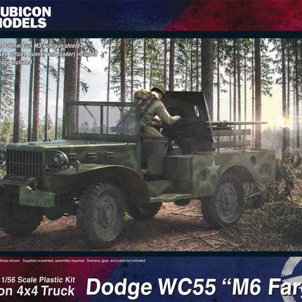 Dodge WC55 'M6 Fargo' Gun Motor Carriage - Fahrzeuge - Rubicon Models UK Ltd - 280102