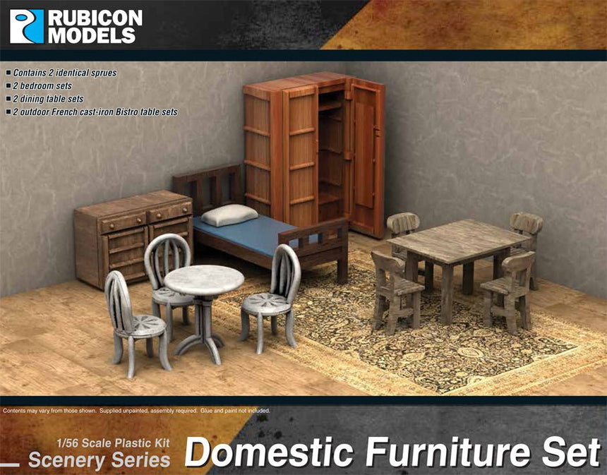 Domestic Furniture Set - Gelände - Rubicon Models UK Ltd - 283007