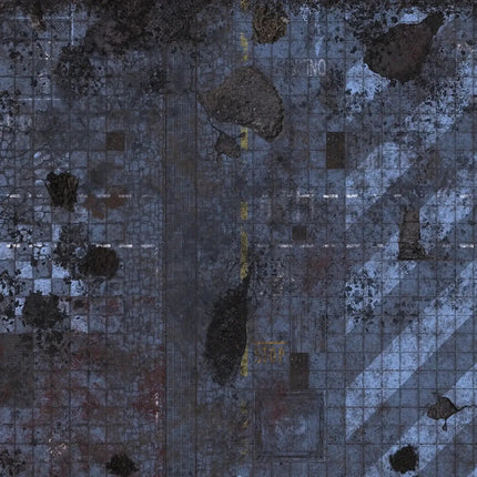 Double G - Mat: Cyberpunk and Toxic Badlands 4'x4' - Zubehör - Gamemat - X4EX