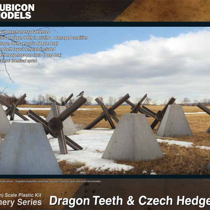 Dragon Teeth & Czech Hedgehog Set - Gelände - Rubicon Models UK Ltd - 283005