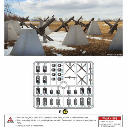 283005 - Dragon Teeth & Czech Hedgehog Set