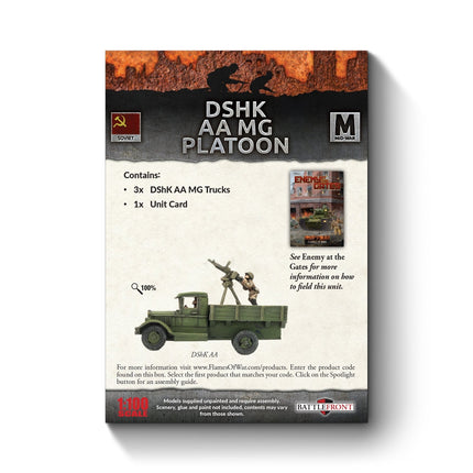 DShK AA MG Platoon