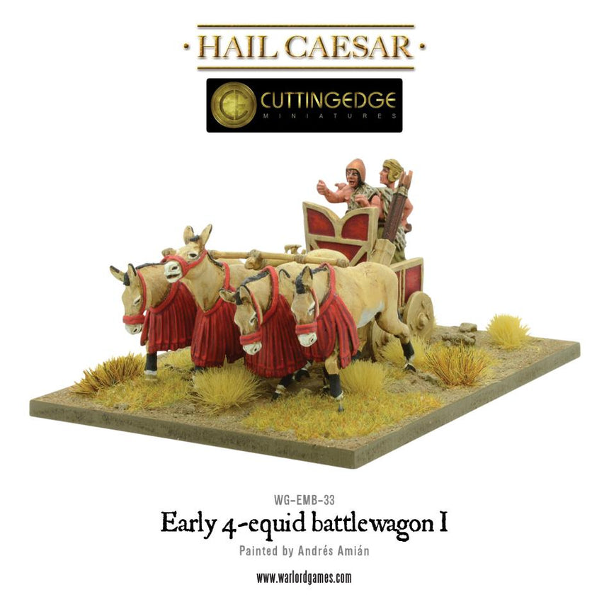 Early 4 - equid Battlewagon I - Kavallerie - Warlord Games - WG-EMB-33