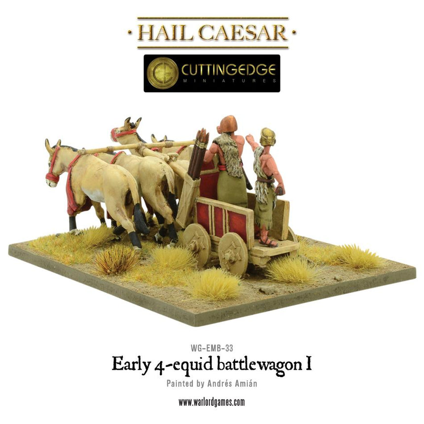 Early 4 - equid Battlewagon I - Kavallerie - Warlord Games - WG-EMB-33