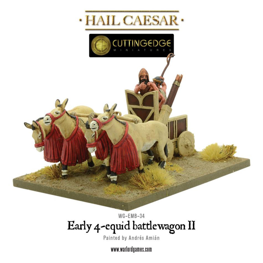Early 4 - equid battlewagon II - Kavallerie - Warlord Games - WG-EMB-34