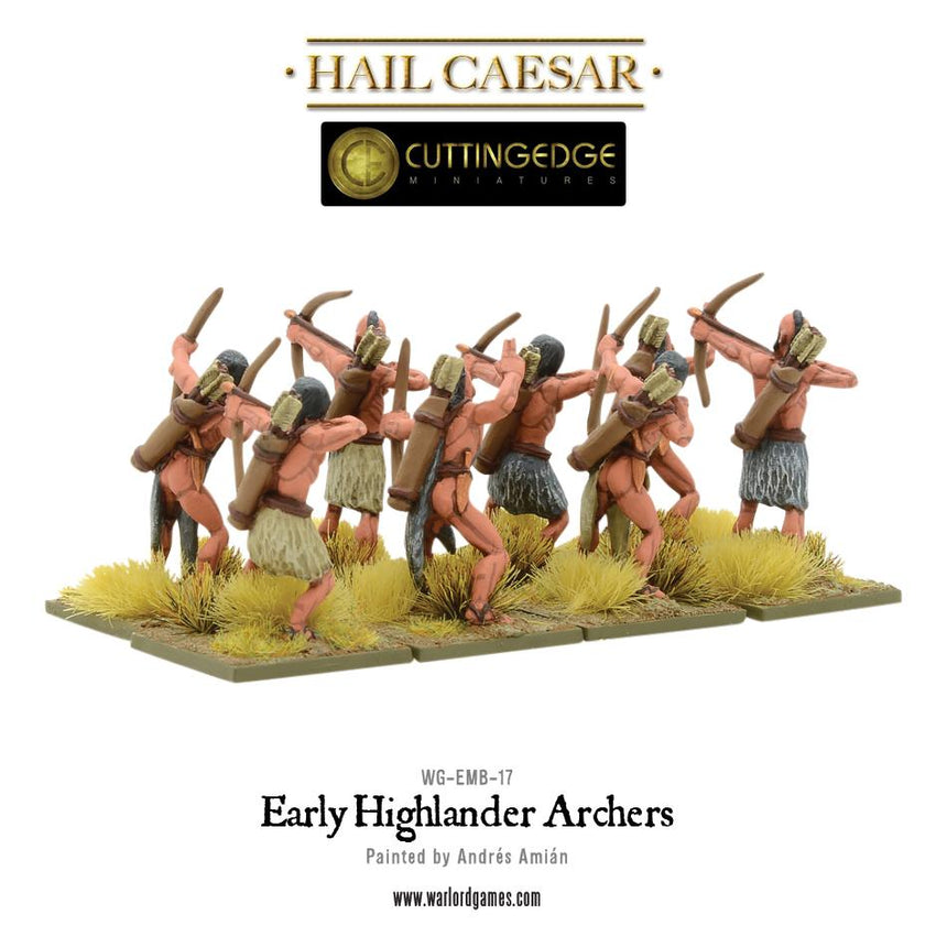 Early Highlander archers - Infanterie - Warlord Games - WG-EMB-17