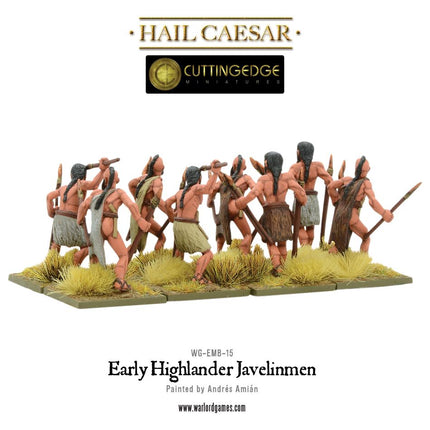 Early Highlander Javelinmen - Infanterie - Warlord Games - WG-EMB-15