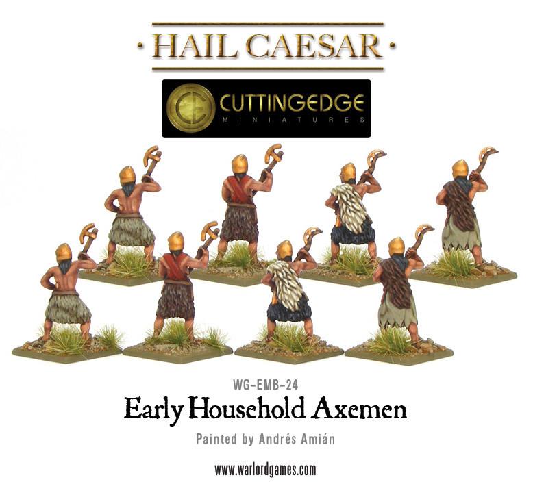 Early Household Axemen - Infanterie - Warlord Games - WG-EMB-24