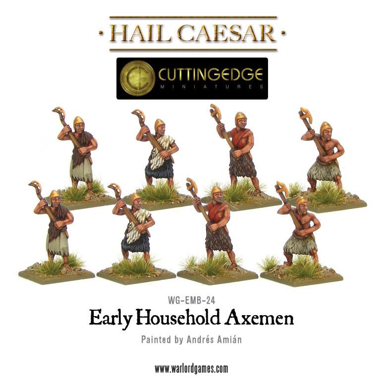 Early Household Axemen - Infanterie - Warlord Games - WG-EMB-24