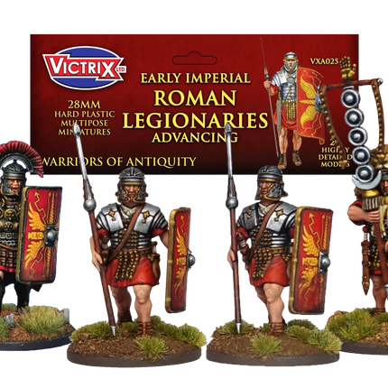 Early Imperial Roman Legionaries Advancing - Infanterie - Victrix - VXA025