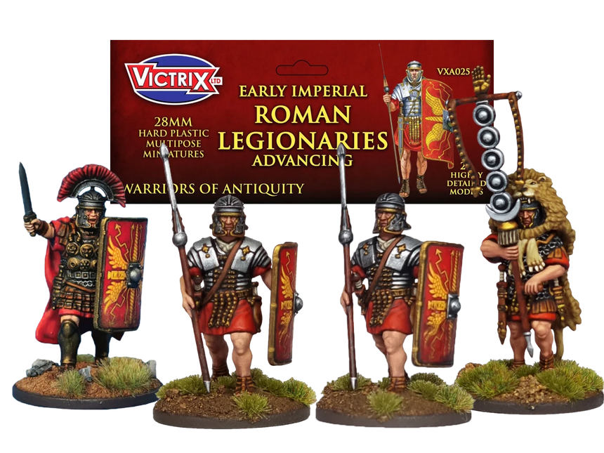 Early Imperial Roman Legionaries Advancing - Infanterie - Victrix - VXA025