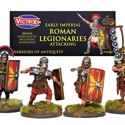 Early Imperial Roman Legionaries Attacking - Infanterie - Victrix - VXA026