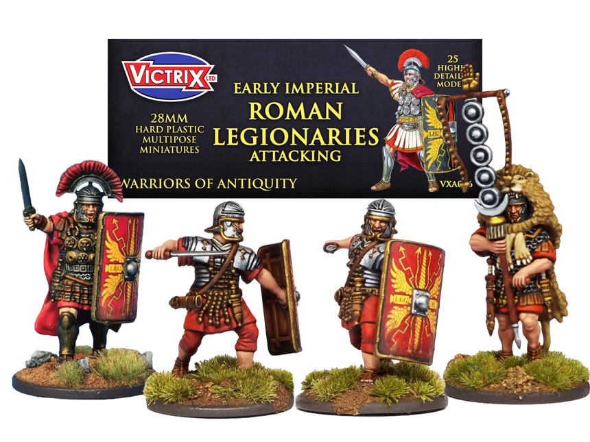 Early Imperial Roman Legionaries Attacking - Infanterie - Victrix - VXA026