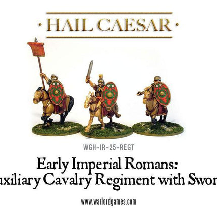 Early Imperial Romans: Auxiliary Cavalry Regiment with Swords