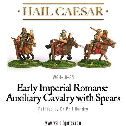 Early Imperial Romans: Auxiliary Cavalry with Spears - Kavallerie - Warlord Games - WGH-IR-35