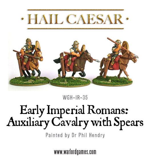 Early Imperial Romans: Auxiliary Cavalry with Spears - Kavallerie - Warlord Games - WGH-IR-35