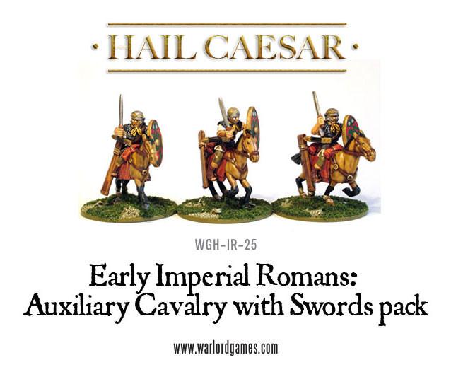 Early Imperial Romans: Auxiliary Cavalry with Swords - Kavallerie - Warlord Games - WGH-IR-25